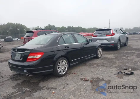 2009 Mercedes-Benz C 300 Luxury 4Matic/Sport 4Matic из США, поврежденный, VIN WDDGF81X49R058120